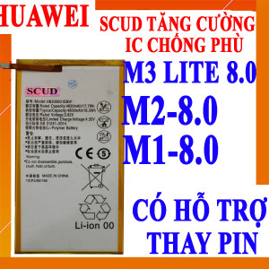 Pin Webphukien cho Huawei M3 Lite 8.0/M2 8.0/M1 8.0 HB3080G1EBW 4800 mAh